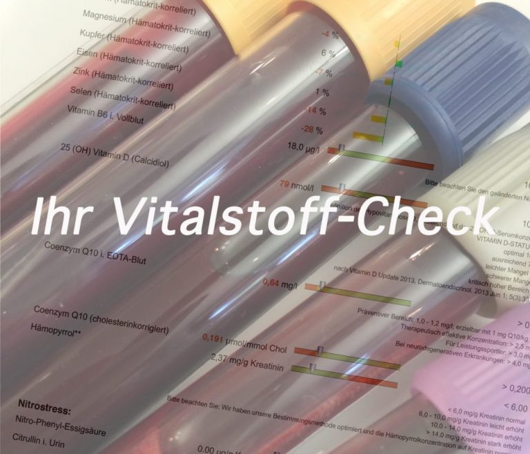 Entscheidende Vorteile einer Mikronährstoffanalyse gegenüber einem Check-up